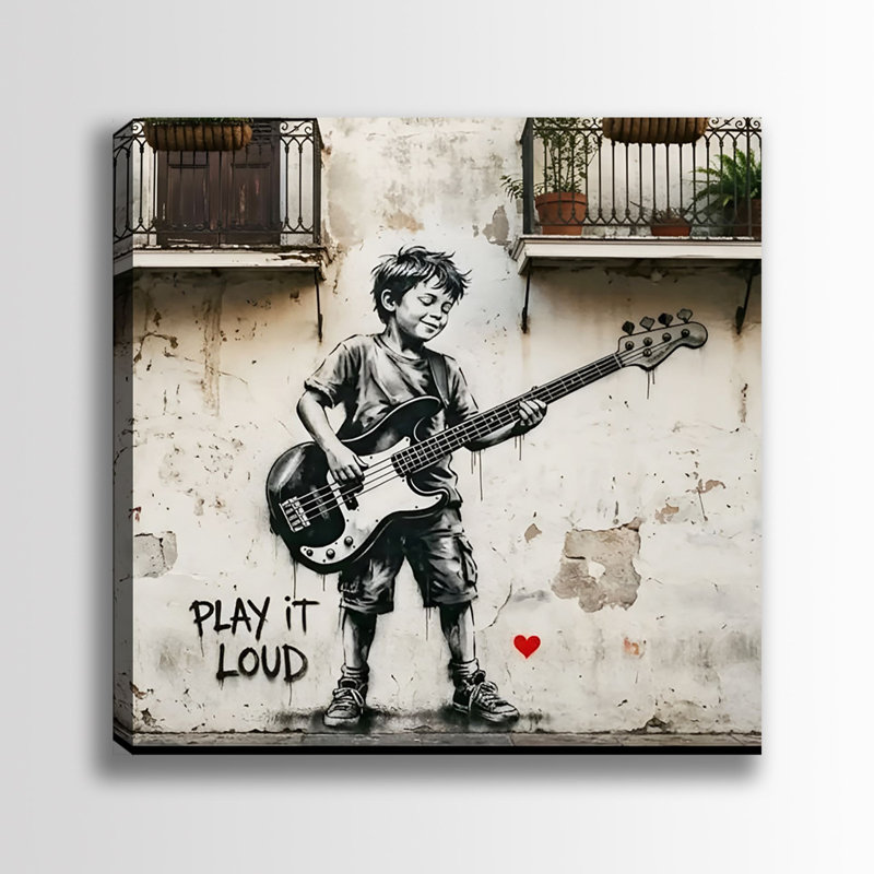 Peinture décorative sur toile