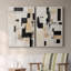 ABSTRACT Series CCCCLX-III - Toile tendue avec châssis de qualité supérieure - Prêt à être accroché-108956255