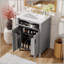 Ensemble de meuble-lavabo 24 po avec lavabo en céramique, conception luxueuse peu encombrante et portes à fermeture en douceur