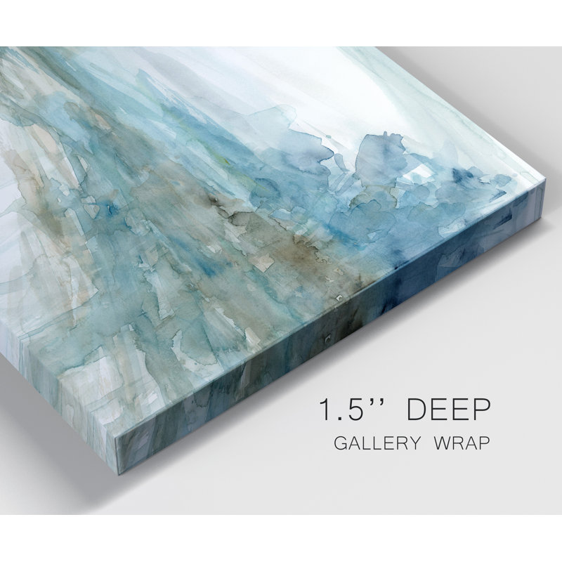Wateline Treeline - impression sur toile tendue, H 48 po x l 32 po x P 1 po