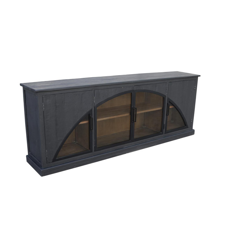 Armoire longue Lumina - noir