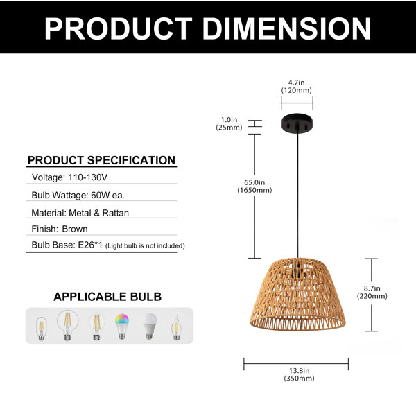 Dimensions du produit