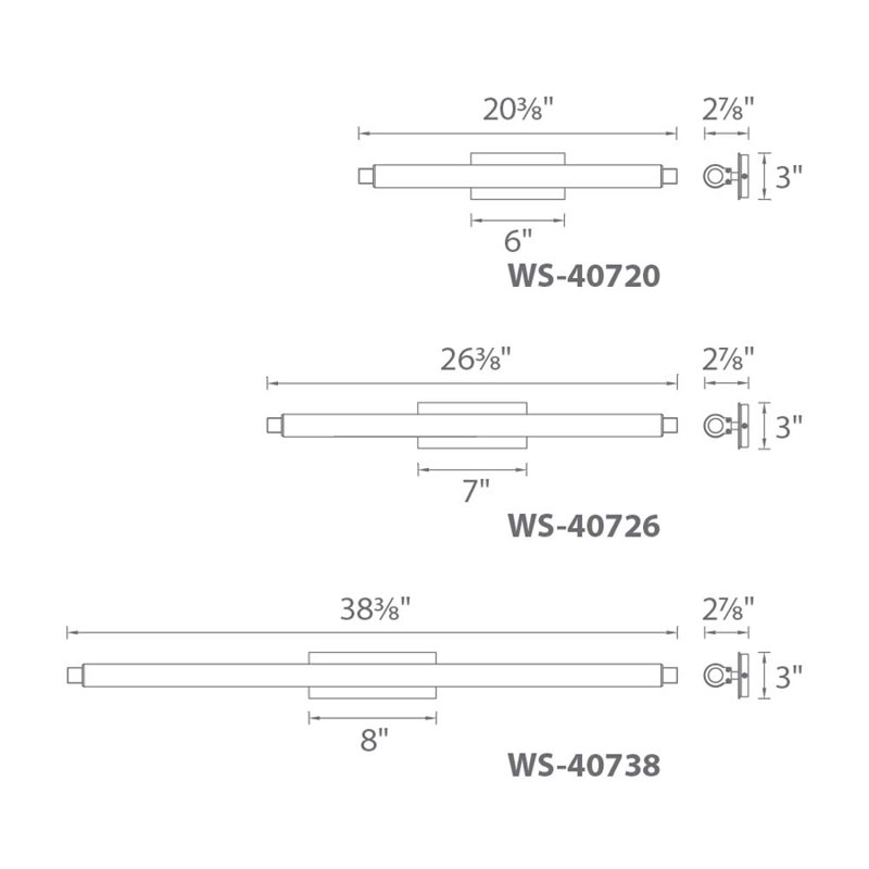 Vista 1 - Light Bath Bar