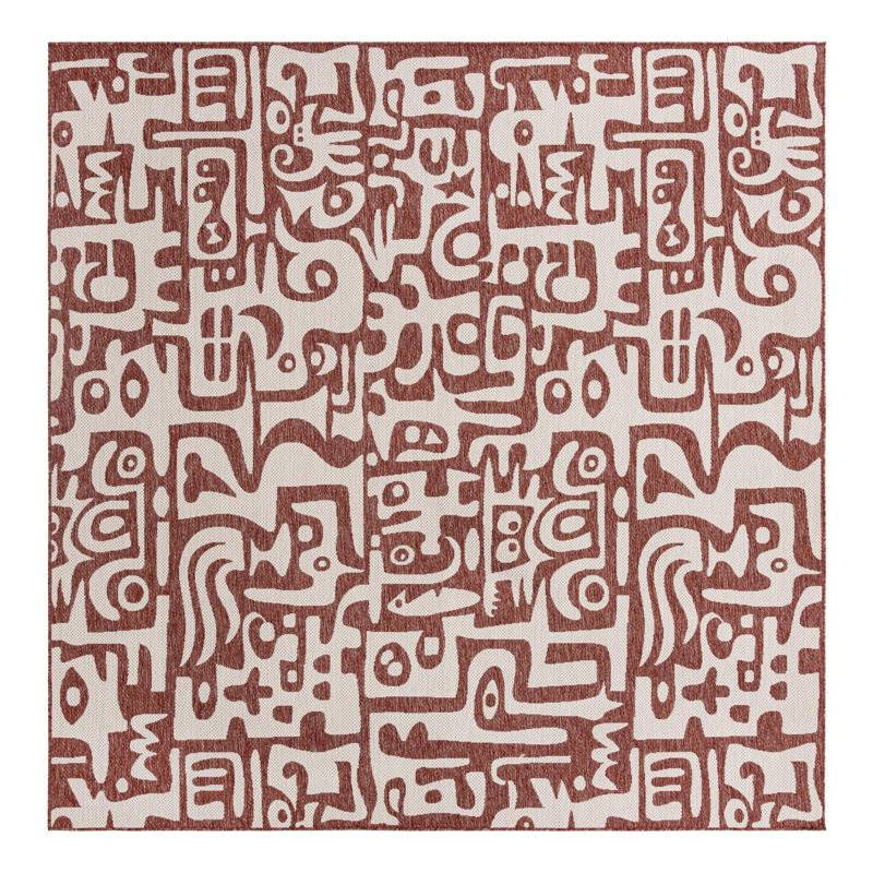 Tapis Lyric Hower, Carré 10 pi