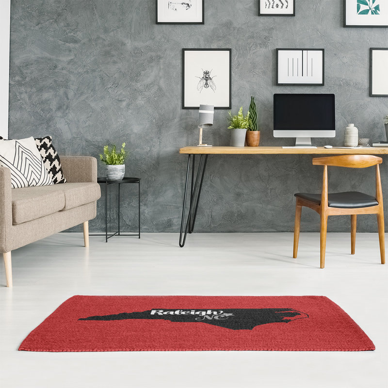 Chenille Indoor Rug, Rectangle 4' x 6'
