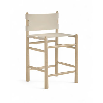 Tabouret de comptoir rembourré Santos