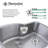 Sconset 18.25'' L Bar Single Bowl Stainless Steel Kitchen Sink