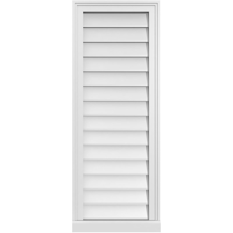 Cadre de seuil Brickmould, brun clair apprêté, H 42 po x l 16 po x P 2 po