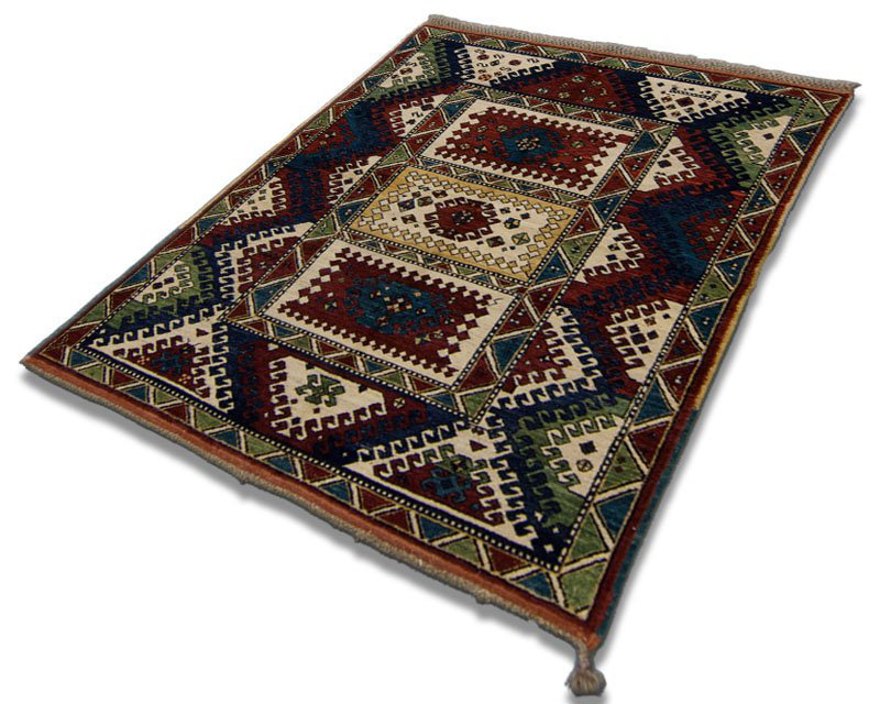 Bordjalu Hand Woven Wool Area Rug