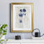 Indigo Botanical IV par J Paul - reproduction d'art sur papier encadrée-2067103886-2067103889