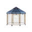 Chenil pour chien modulaire et parc pour animaux avec auvent pour animal de compagnie - enclos intérieur, extérieur et portable, 4 pi-69682211-69682214