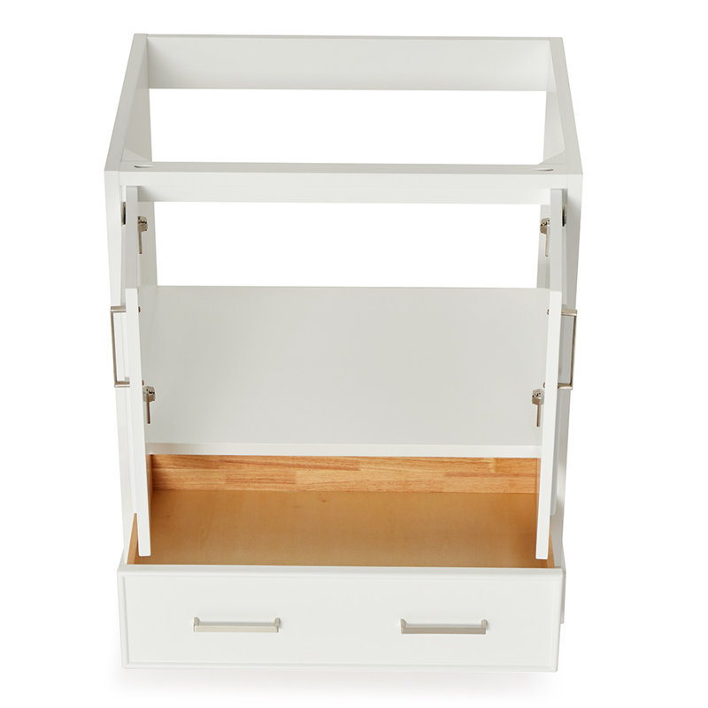 Peightyn 30.5'' Single Bathroom Vanity Base Only, White