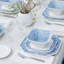 Uccello Blu Handmade Stoneware Dinner Plate
