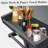 Grill Carts with Storage and Wheels-1423259078