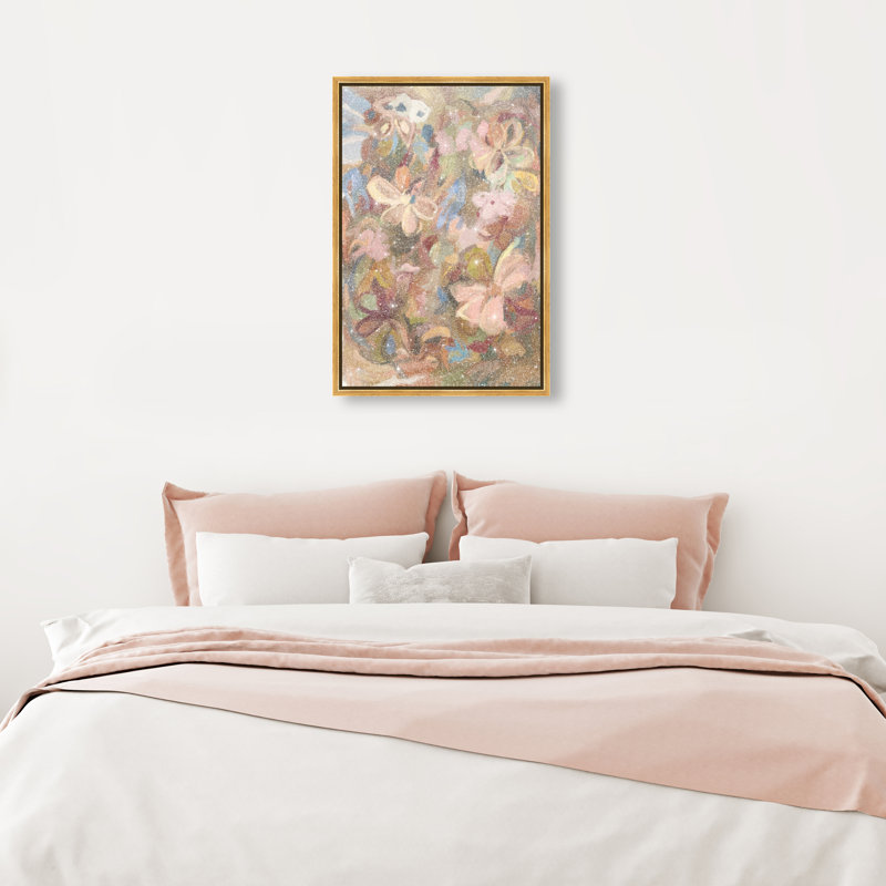 Moving Eden II Print by Oliver Gal, 31"H x 21"W, Gold Floater Frame