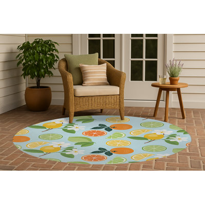 Tapis d'extérieur Sunny Citrus
