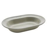 Staub Ceramic Dinnerware 10-inch Oval Serving Dish - White