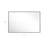 Mckaylin Balhar Rectangle Metal Framed Full Length Mirror-592159378