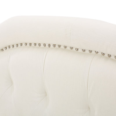 Danni Upholstered Metal Panel Headboard