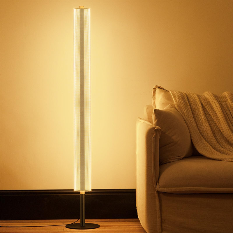 Delorus 137.9cm LED Column Floor Lamp