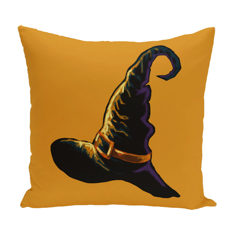 Reversible Throw Pillow, 26"x26", Gold