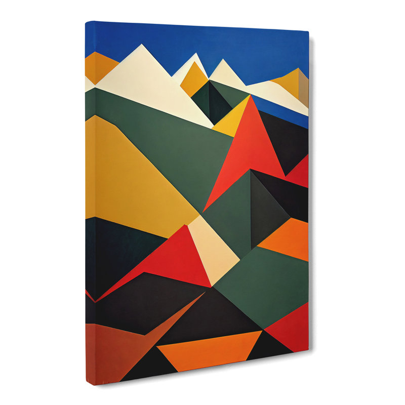 Mountain Abstract Vol.2 - Wrapped Canvas, 50cm H x 35cm W x 3cm D