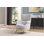 Zoe Modern Style Chair Made With Wood And Gold Accents In Grey  Same As B009P303215