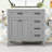 Nikan 36 " W 1 Single Vanity Bathroom Vanity With Ceramic Top-1430453289