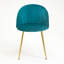 Persephone 46 cm H Velvet Queen Anne Back Side Chair-293959439