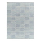 Scandinavian Flatweave Wool Geometric Area Rug