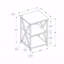 Table d'appoint, table d'appoint, table de bout, table de chevet, lampe, stratifié, métal, contemporain, moderne-1241414741-1241414739