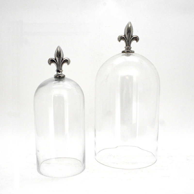 Avelyn Cloche Or Water Globe, 18" H x 8" W x 8" D