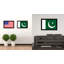 « pakistan country flag », impression sur toile encadrée-41277656-41929898