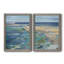Breakwater - Ensemble de 2 reproductions d'art sur toile encadrées-851360828-851360830
