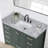 21" x 4" Carrara Marble Side Splash