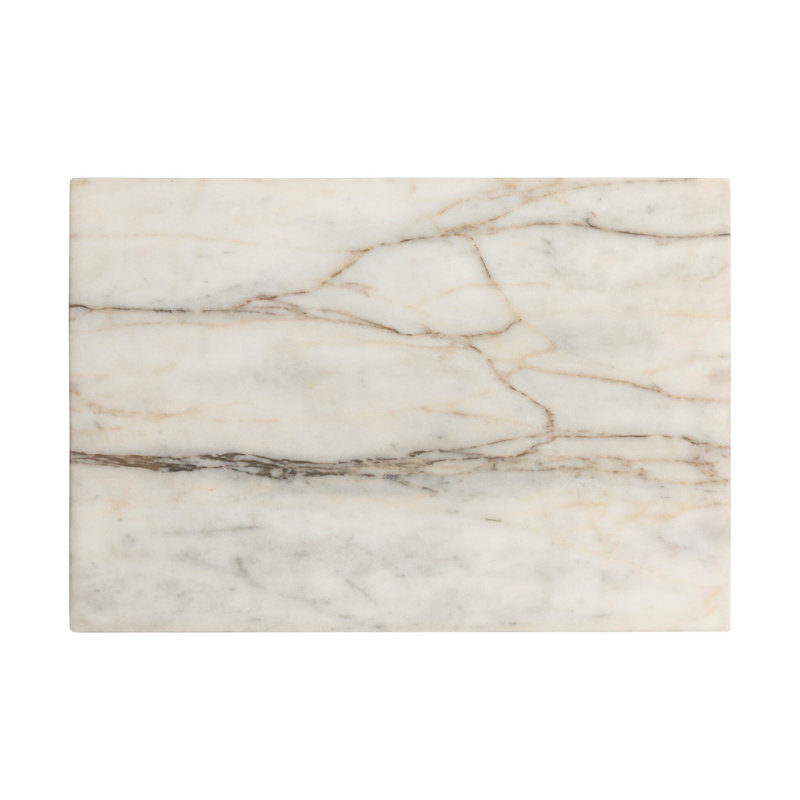 Eisen Nightstand-Striated Marble