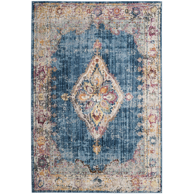 Shaima Oriental Hand Woven Area Rug, Rectangle 91 x 152 cm