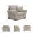 Sararose Configurable Living Room Set