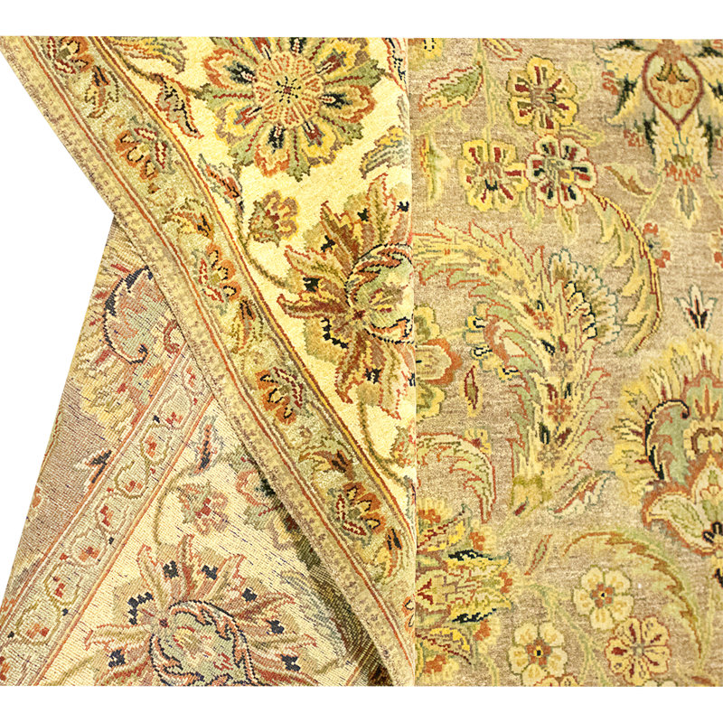 One-of-a-Kind 9'1" X 12'1" Hand Knotted Area Rug