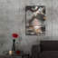  «Time To Part Ways 1» par Renee Kaelber, art mural en métal, 24 po x 36 po