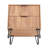 20" Fluted Nightstand (2-Drawer)-797554556