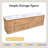 84" Wall Mounted Floating Bathroom Vanity With Double Sink