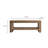 Wood Coffee Table with Shelf