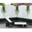 Cambridge Reclining Sun Lounger with Cushions-40074272-40074271