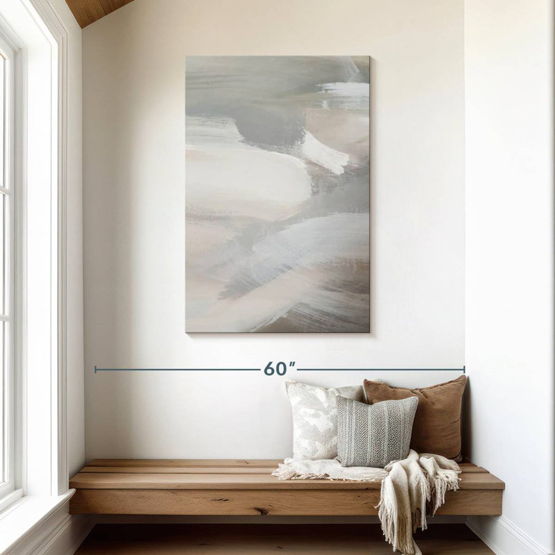 Avery Abstract Light Strokes, 45" H x 30" W