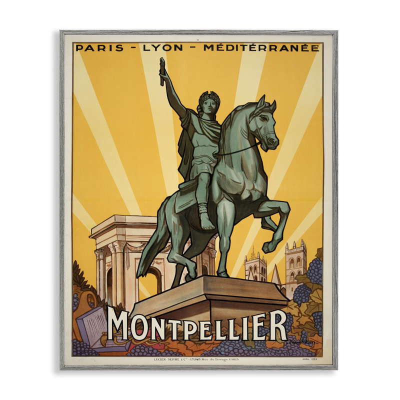 Giclée, affiche vintage montréalaise, conception de Marcus Jules, H 14 po x l 11 po, Estampe numérique Farmhouse