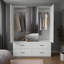 3 Door Glass Wardrobe