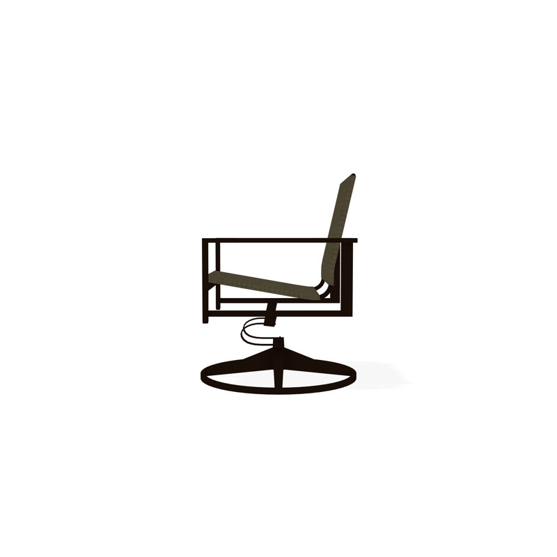 Tribeca Sling Swivel Rocker, Kona, Elevation Stone