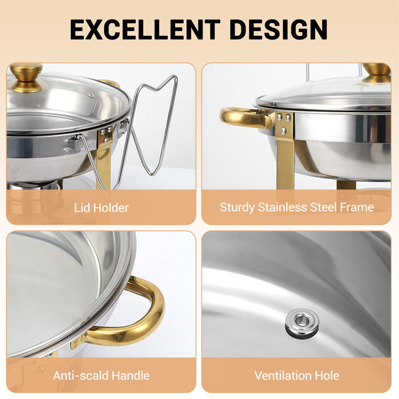 2 - Piece Stainless Steel Cookware Set