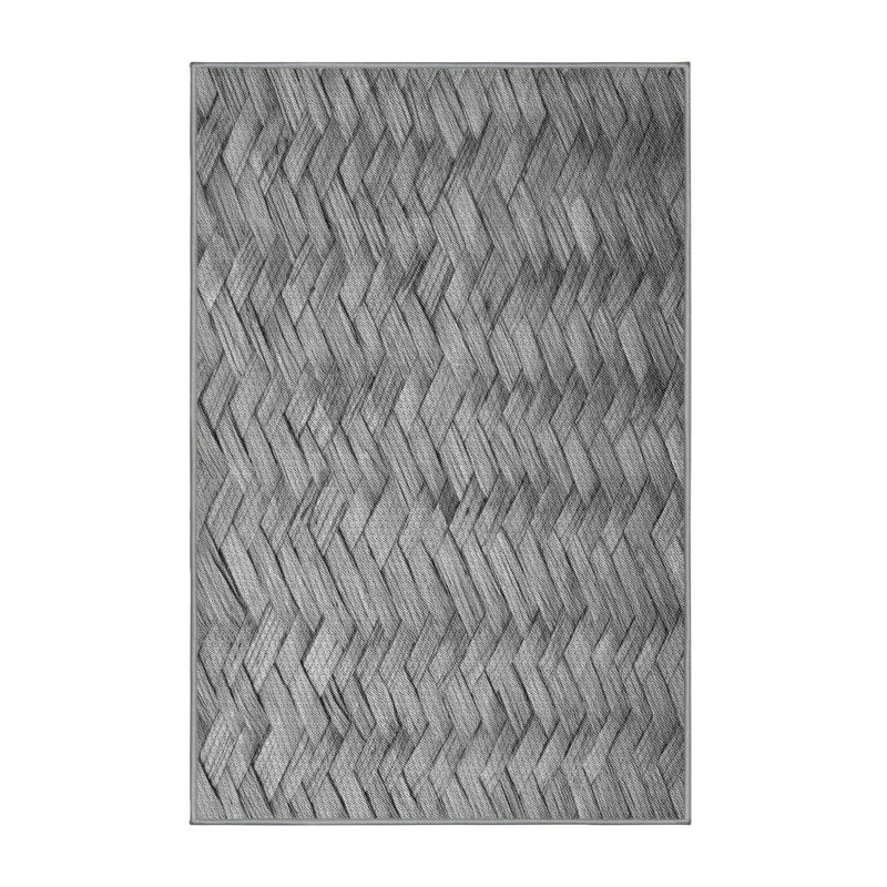Performance Wool Chevron Indoor Rug, Rectangle 7' x 10'